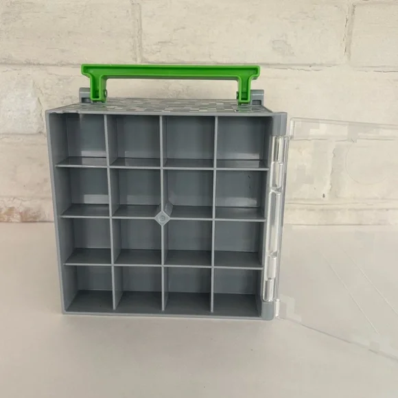 Minecraft Stone Case For Mini Figures Collector Display Case Storage Box - Picture 11 of 12